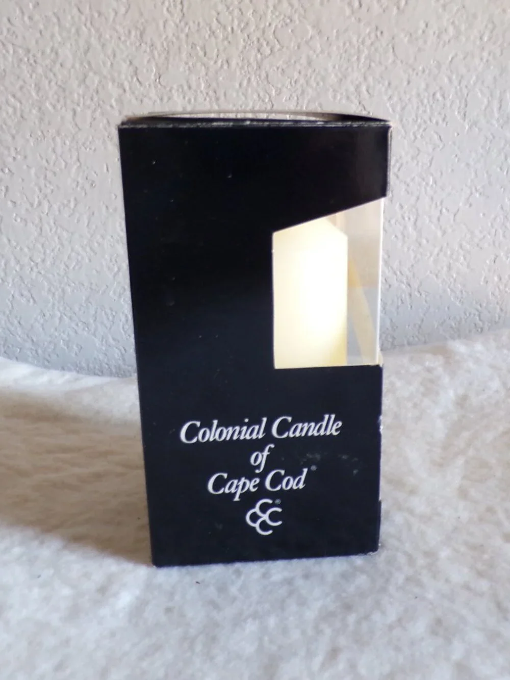 Colonial Candle of Cape Code Made in USA Ivory Vintage